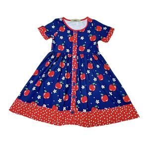 Millie Loves Lilly Apple Floral Dress Size 8